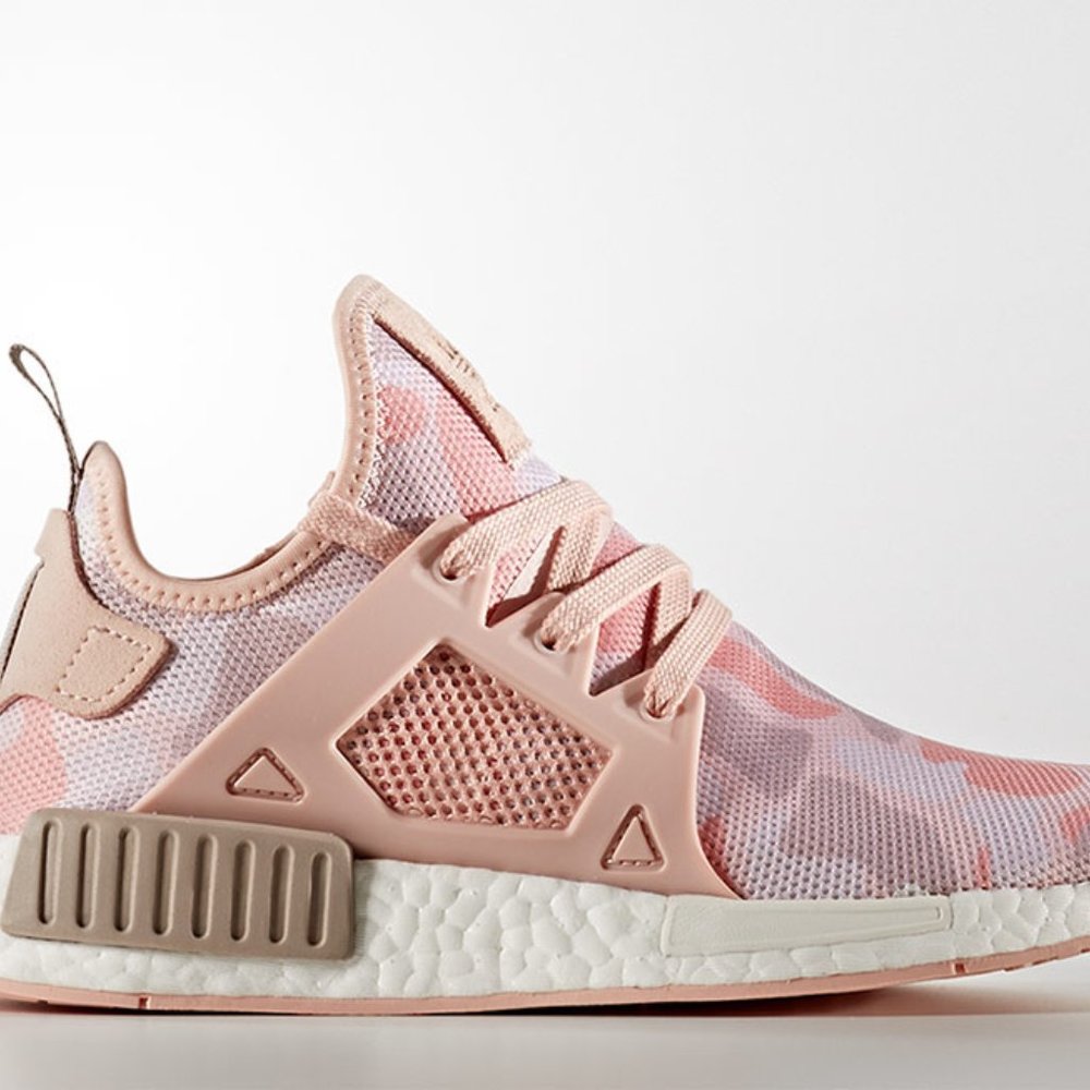Adidas NMD_XR1 sneakers, pink camo